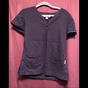 Koi Scrub Top, M- Navy